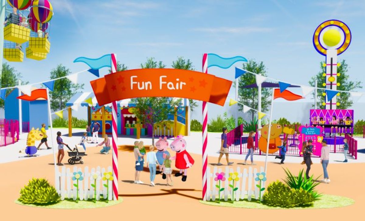 Travel  World's first theme park for preschoolers: Peppa Pig - Florida  NewsLine