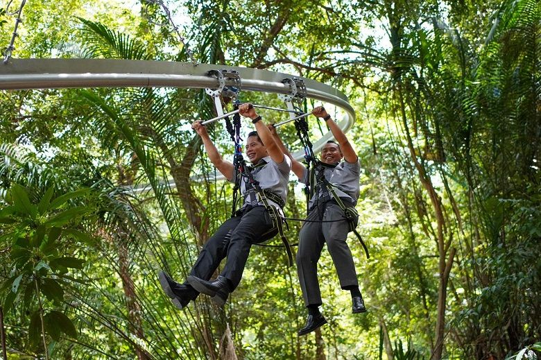 Malaysia now boasts the world s longest zip coaster Travel Weekly