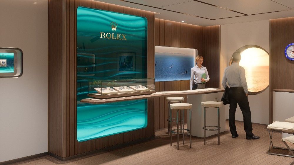 Explora Journeys crowned first cruise line with Rolex boutique