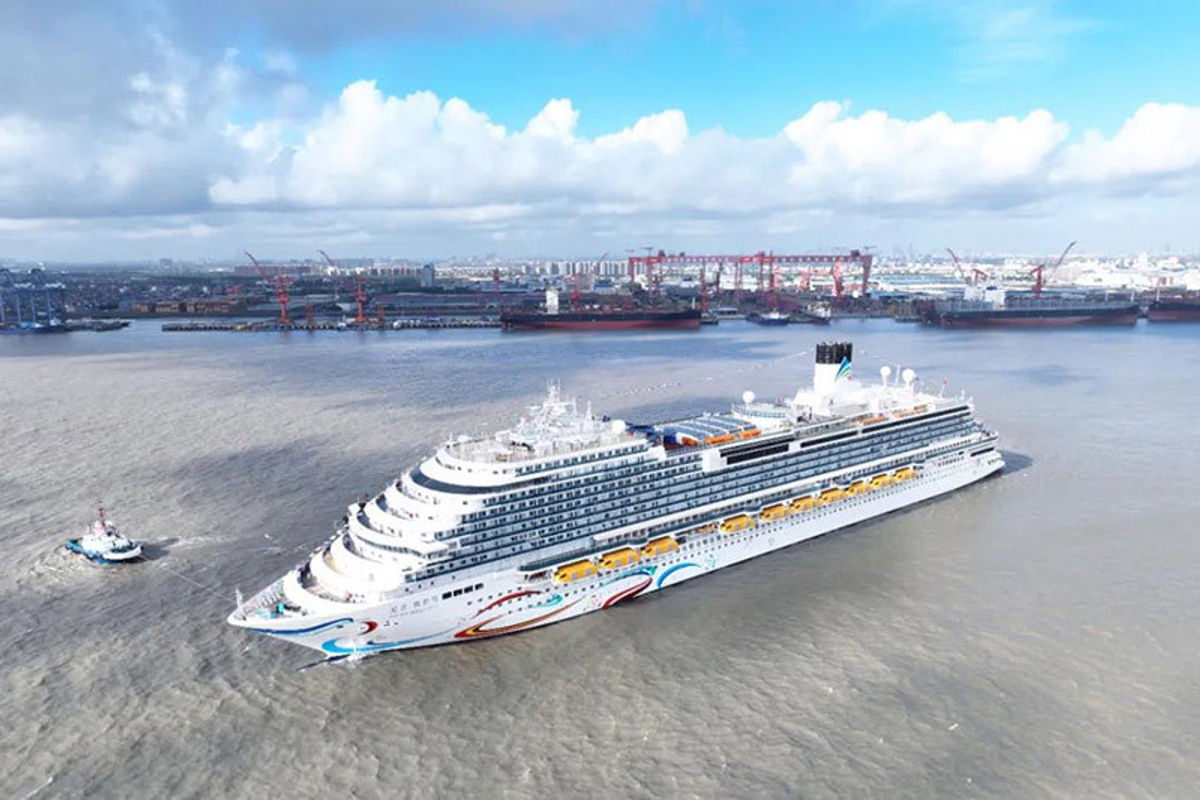 Trials ahead for China's first home-made cruise ship: Travel Weekly Asia