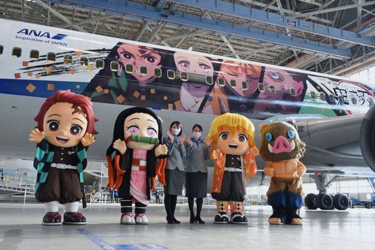 Demon Slayer-Themed Planes Wow Fans In Japan