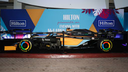 2022年度F1赛事迈阿密站希尔顿与迈凯伦再度合作