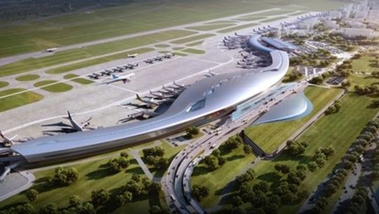 宁波机场T2航站楼效果图