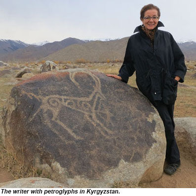 Patricia Schultz in Kyrgyzstan