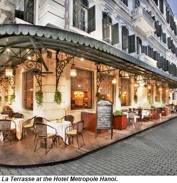 Hotel Metropole Hanoi, La Terrasse