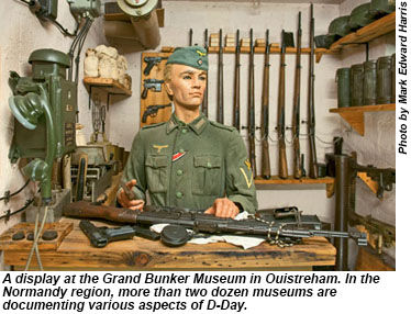 Display at the Grand Bunker Museum.