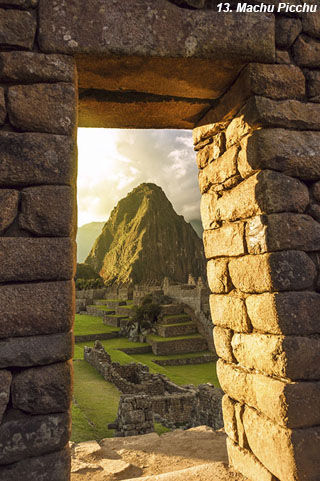 Bucket List Machu Picchu