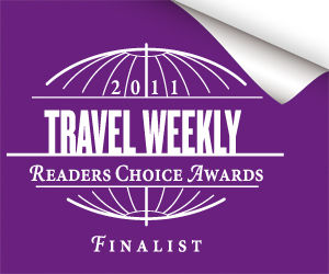 2011 Travel Weekly Readers Choice Awards Finalist