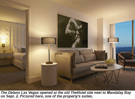 Delano Las Vegas suite