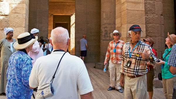 Abercrombie & Kent Egyptologist Akram Allam has been taking groups through Egypt since the 1970s. Abercrombie & Kent Egyptologist Akram Allam has been taking groups through Egypt since the 1970s.