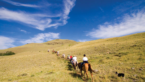 A horseback excursion out West with Austin Adventures.