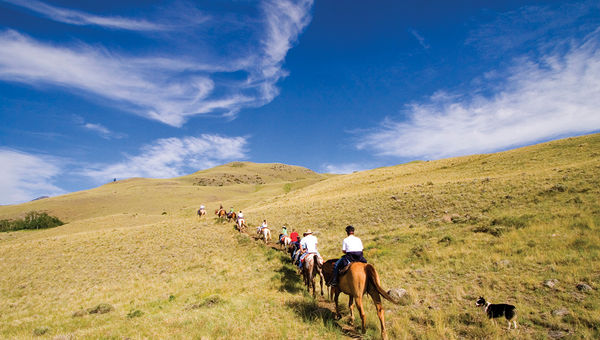 A horseback excursion out West with Austin Adventures. A horseback excursion out West with Austin Adventures.