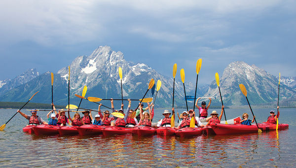 Kayakers in Wyoming on one of Austin Adventures’ programs. “We never turn anyone down,” said the company's president, Dan Austin. Kayakers in Wyoming on one of Austin Adventures’ programs. “We never turn anyone down,” said the company's president, Dan Austin.