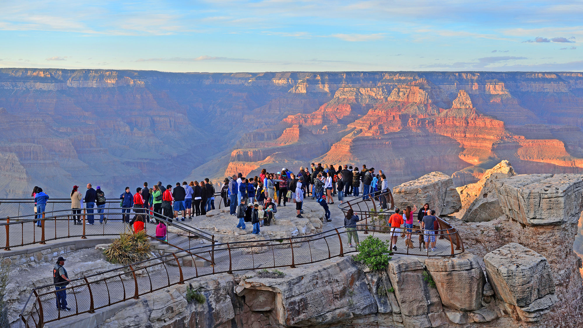 The Grand Canyon's South Rim.