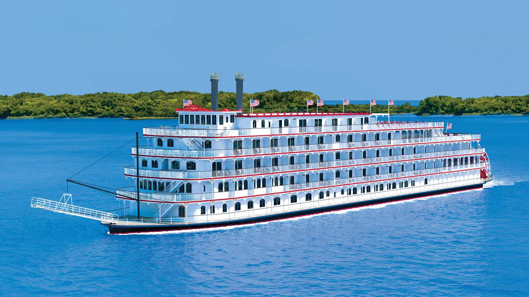 American Cruise Lines’ American Eagle will launch on the Mississippi in March.