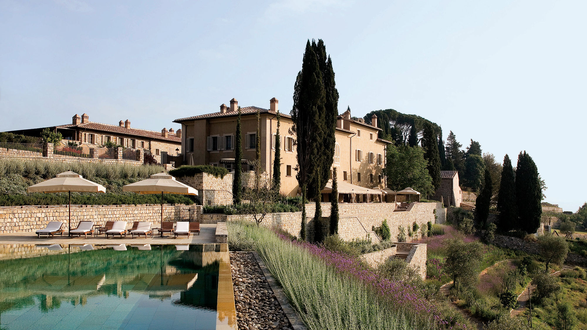 Last year, Rosewood assumed management of Castiglion del Bosco, a luxury resort in Montalcino, Italy.