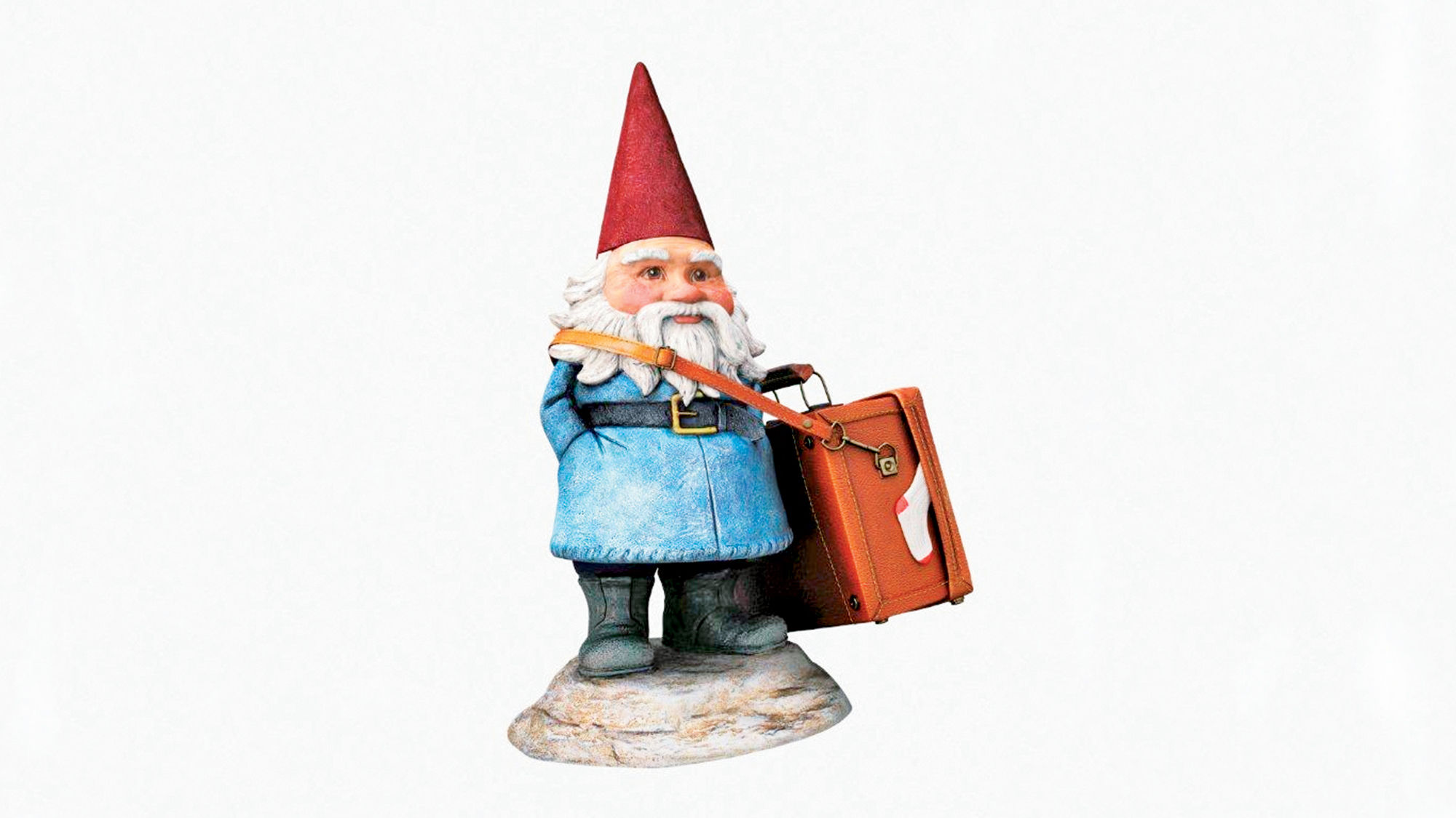 The Roaming Gnome character, star of Travelocity ads.