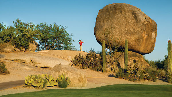 The Boulders Waldorf Astoria resort near Scottsdale, Ariz. The Boulders Waldorf Astoria resort near Scottsdale, Ariz.
