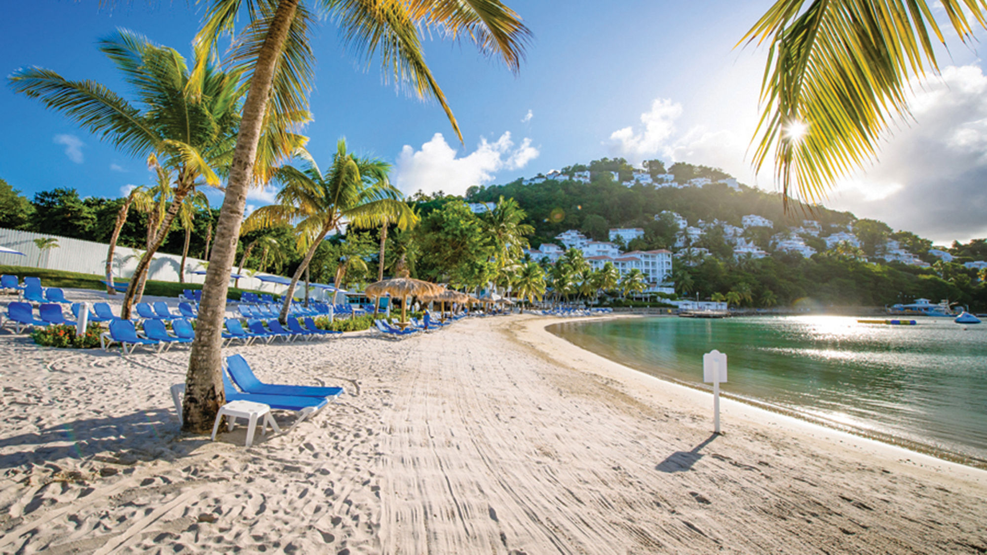 The Windjammer Landing Villa Beach Resort recently completed a beach expansion program.
