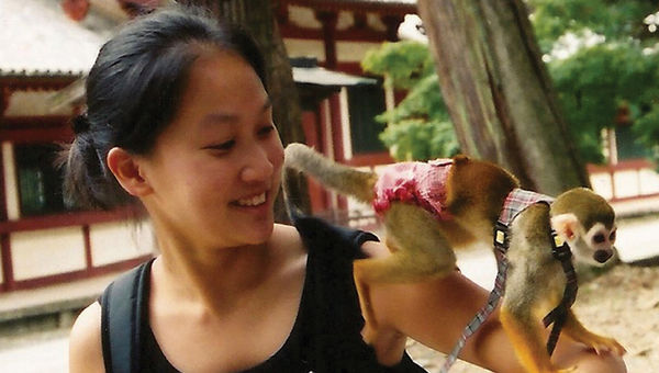 Magical Mystery Tours co-founder Stephanie Whitesel in Japan.