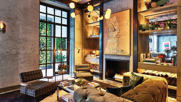 The Gordon Bar at the Sixty SoHo in New York. The Gordon Bar at the Sixty SoHo in New York.