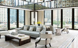 The Langham Chicago lobby.