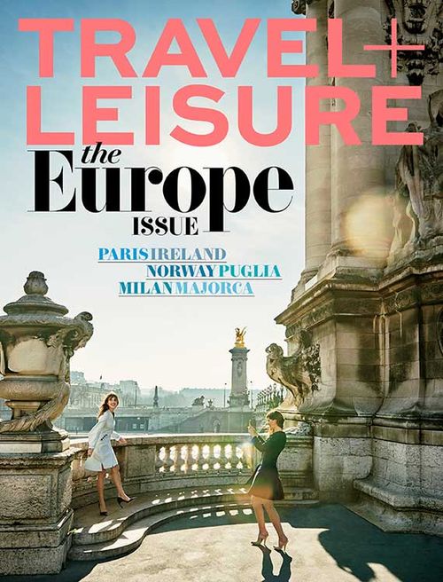 The May 2015 cover of Travel + Leisure
