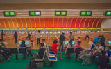 A bowling alley in Pyongyang.