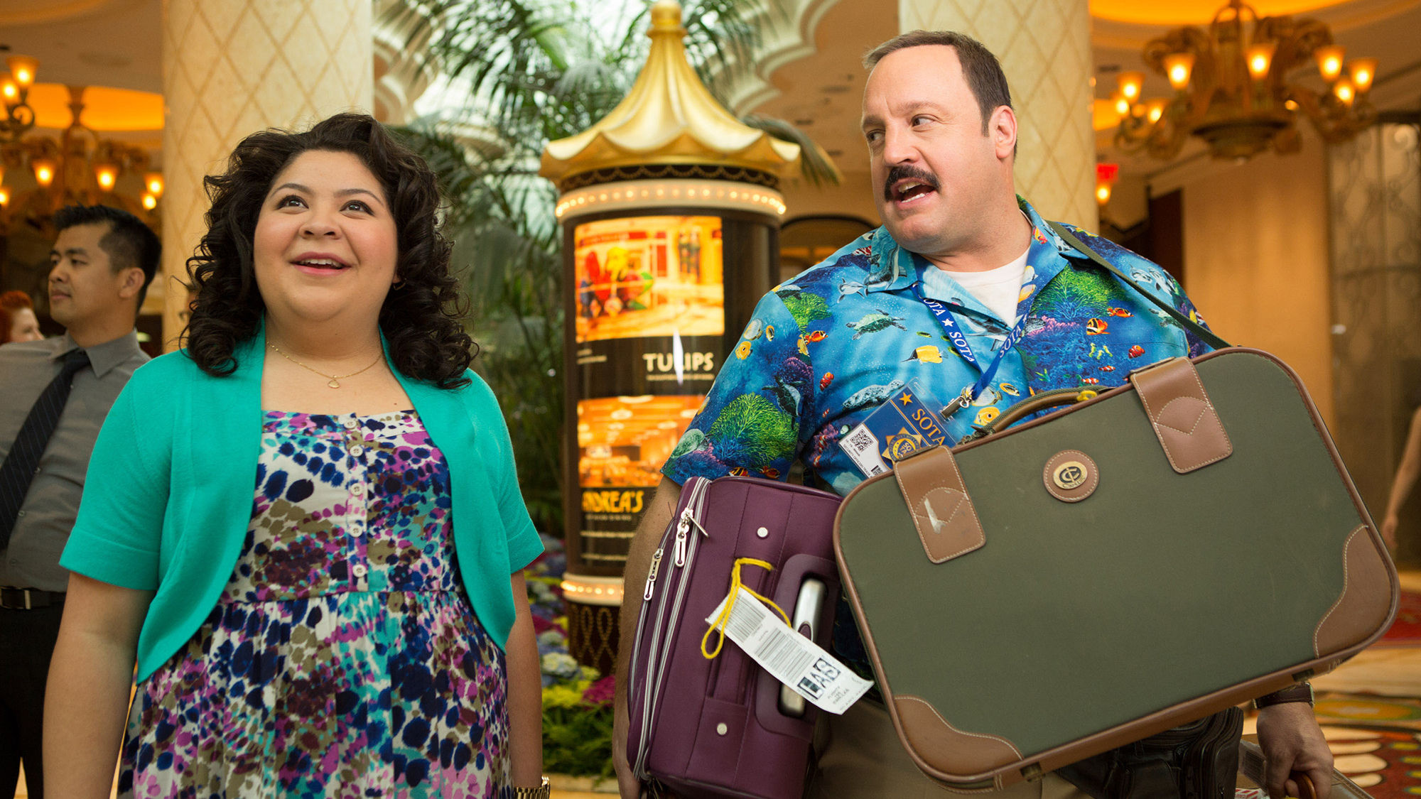 An image from the movie, "Paul Blart: Mall Cop 2."