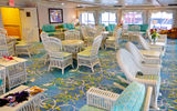 The Sky Lounge, one of two aft-situated lounges.