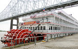 Named in New Orleans in a ceremony held on the ship's bow by Cheryl Landrieu, wife of New Orleans Mayor Mitch Landrieu, the American Eagle is American Cruise Lines' second Mississippi riverboat. The 150-guest vessel looks like a genuine steamboat but is actually diesel-powered.