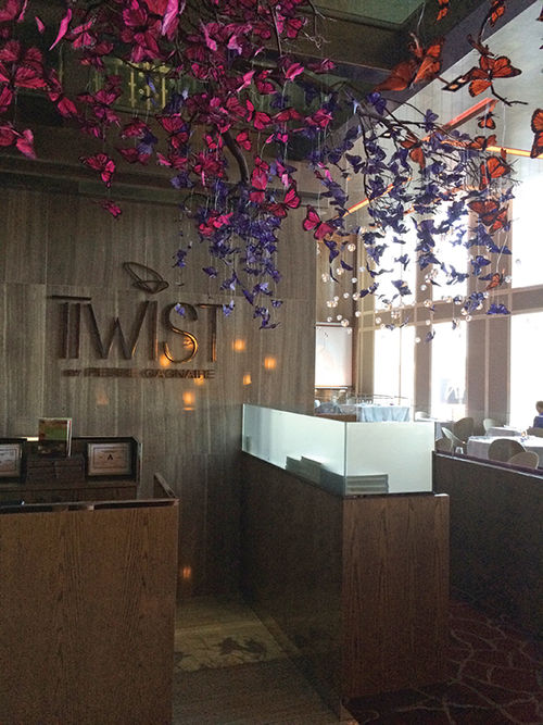 Twist, a AAA Five Diamond restaurant by Chef Pierre Gagnaire at the Mandarin Oriental. Twist, a AAA Five Diamond restaurant by Chef Pierre Gagnaire at the Mandarin Oriental.