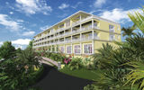 Douglas and Olympic Property Partners are redeveloping a Bermuda site long owned by the actor's family into an 82-room, ecoluxe resort.