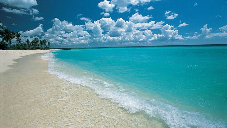 A beach in Punta Cana.