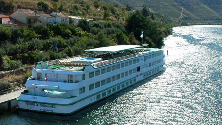 The Fernao de Magalhaes sails the Douro River in Portugal for CroisiEurope.