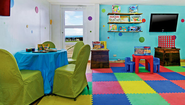 The children’s activity area at Condado Plaza Hilton in Puerto Rico.