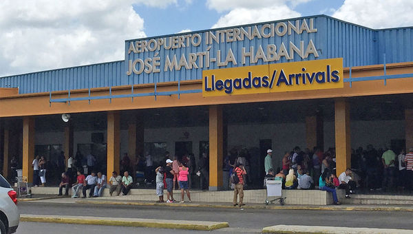 Jose Marti Airport in Havana.