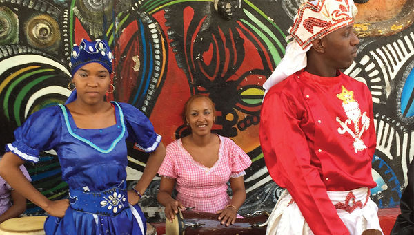 Santeria dancers.