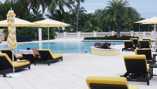 The adults-only section of the Royal Palm Pool.