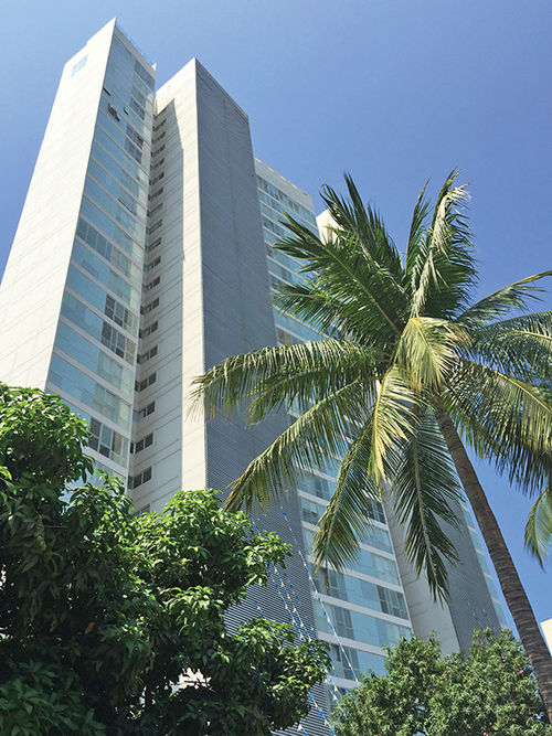 Acapulco has sprouted a number of modern condominiums and office buildings in recent years. Acapulco has sprouted a number of modern condominiums and office buildings in recent years.