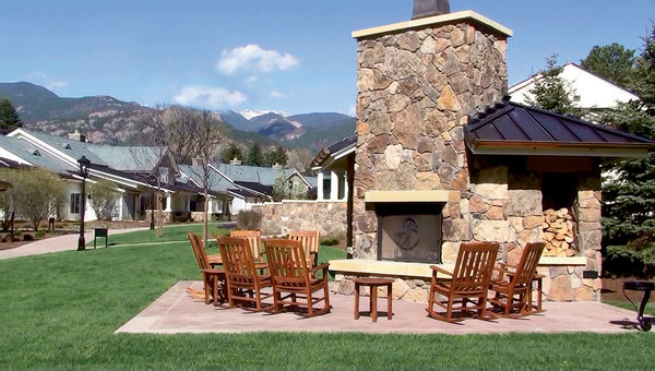 The outdoor fireplace at the Broadmoor Cottages. Forbes CEO John Inzerillo said the resort’s Five Star rating is a result of the management team’s and owners’ commitment to high-quality service. The outdoor fireplace at the Broadmoor Cottages. Forbes CEO John Inzerillo said the resort’s Five Star rating is a result of the management team’s and owners’ commitment to high-quality service.