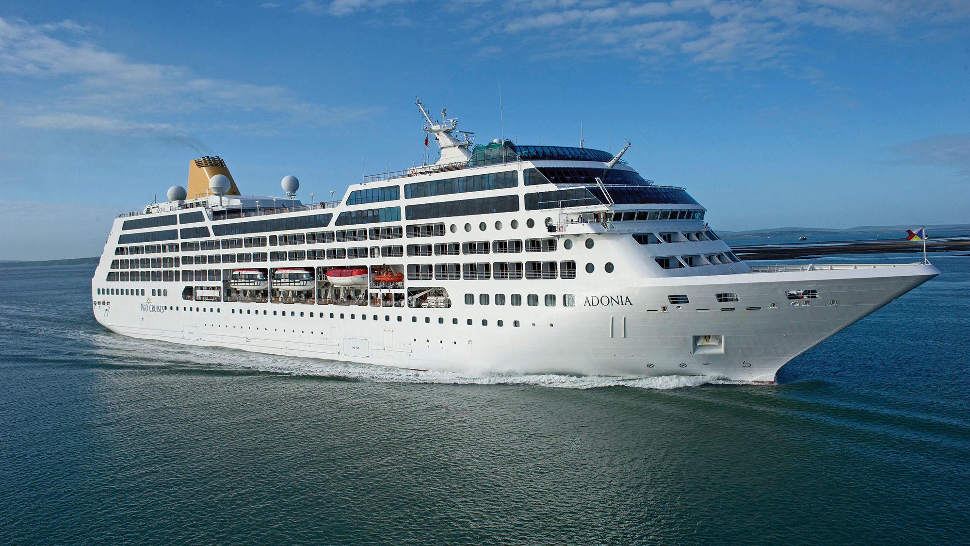 The Adonia, currently in service for P&O Cruises, will sail social-impact cruises for Fathom.