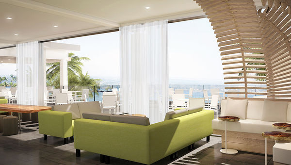 A rendering of the Naniloa DoubleTree by Hilton. A rendering of the Naniloa DoubleTree by Hilton.