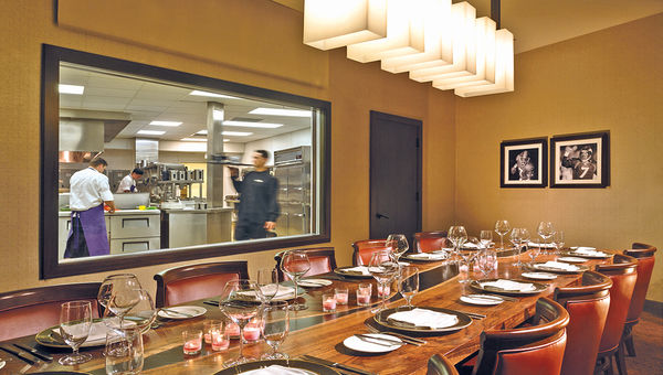 The Ritz-Carlton Denver's restaurant. The Ritz-Carlton Denver's restaurant.