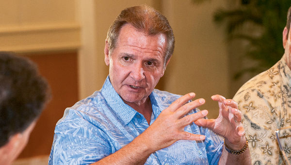 "The aloha spirit can only be found in Hawaii. To me, that’s the key differentiating point as to why people come here." -- Jack Richards "The aloha spirit can only be found in Hawaii. To me, that’s the key differentiating point as to why people come here." -- Jack Richards