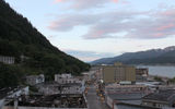 Destinations Editor Eric Moya recently visited Alaska for a tour of its national parks. Pictured, downtown Juneau, about 3:30 a.m.