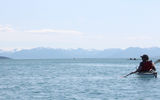 Kayaking in Bartlett Cove in Glacier Bay National Park with Glacier Bay Sea Kayaks.