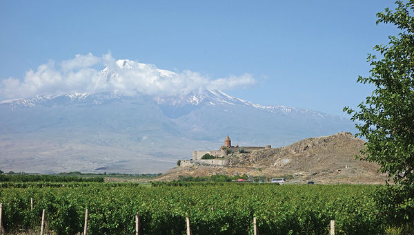 The Khor Virap monastery in Armenia, set against Mount Ararat. The Khor Virap monastery in Armenia, set against Mount Ararat.
