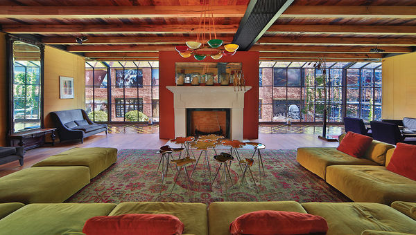 The lobby at the Rooms, the first Design Hotel in Georgia, which provides a peak at the promising future of Tbilisi. The lobby at the Rooms, the first Design Hotel in Georgia, which provides a peak at the promising future of Tbilisi.