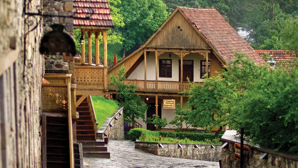 Tufenkian Heritage Hotel in Dilijan, Armenia, part of the country's first chain of boutique hotels. Tufenkian Heritage Hotel in Dilijan, Armenia, part of the country's first chain of boutique hotels.
